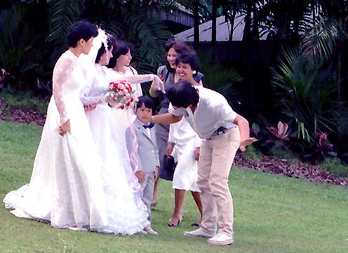 シンガポールの結婚式